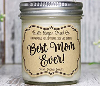 Best mom candle label