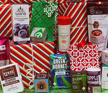 Various medical chocolate types infused with cannabis.
