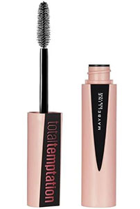 Pink mascara with black label that says "Total Temptations".