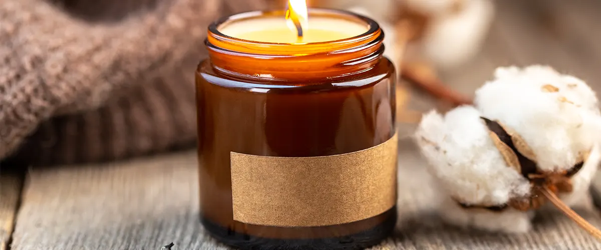 candle labels for jars design