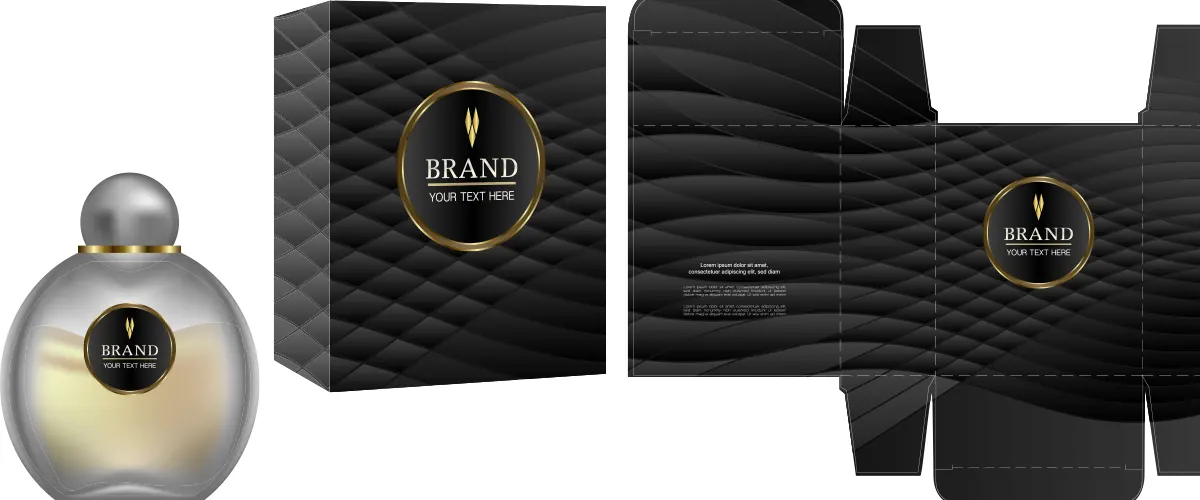 packaging design example for perfume