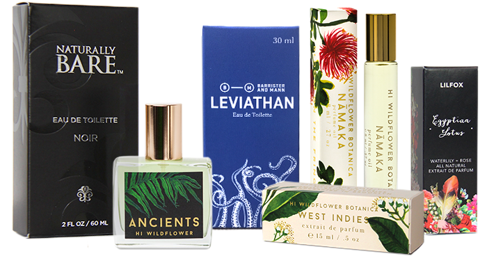 Perfume box presentation