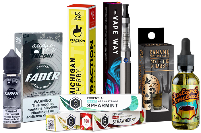 Vape & E-liquid Packaging presentation
