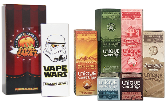 E-liquid Packaging presentation