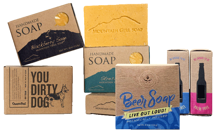 Kraft Soap Boxes 