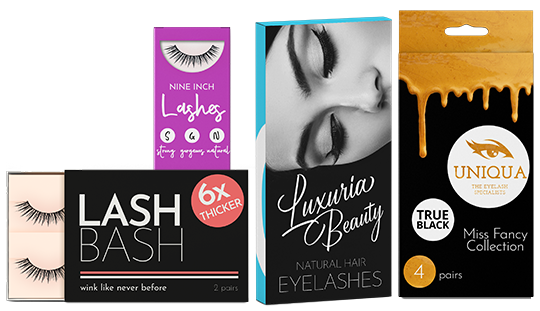 Eyelash Packaging presentation