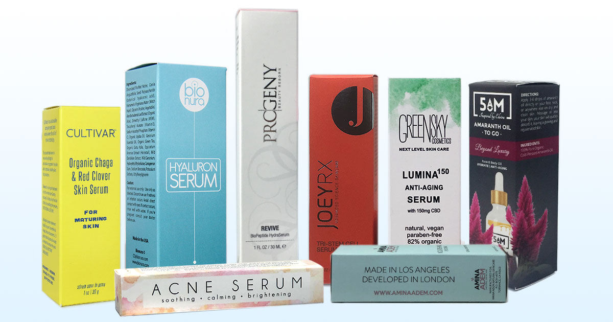 Custom Serum Boxes