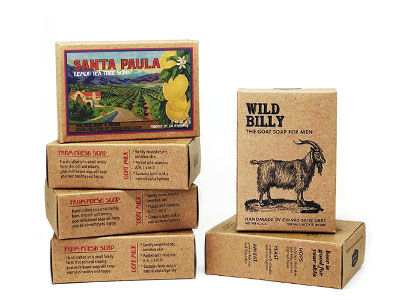 Elegant Or Luxurious Soap Boxes With Foil