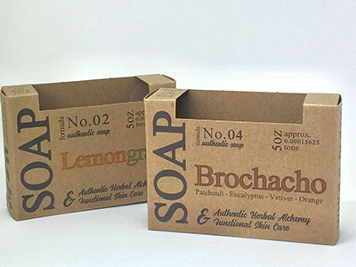 Soap Kraft Box with Cutout