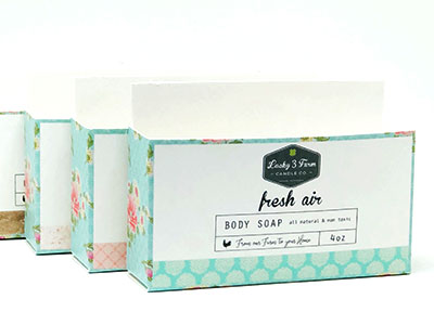 Elegant Or Luxurious Soap Boxes With Foil